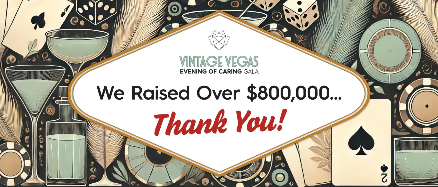 We Raised Over $800,000... Thank You!